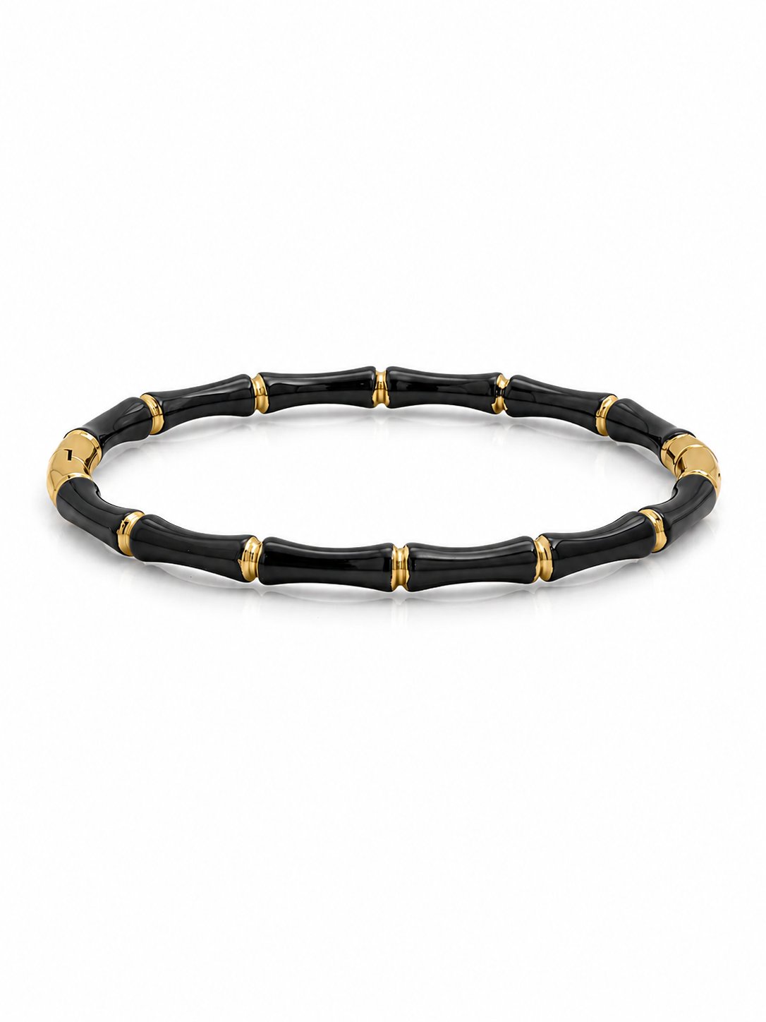 Baddie Black Bamboo Bracelet